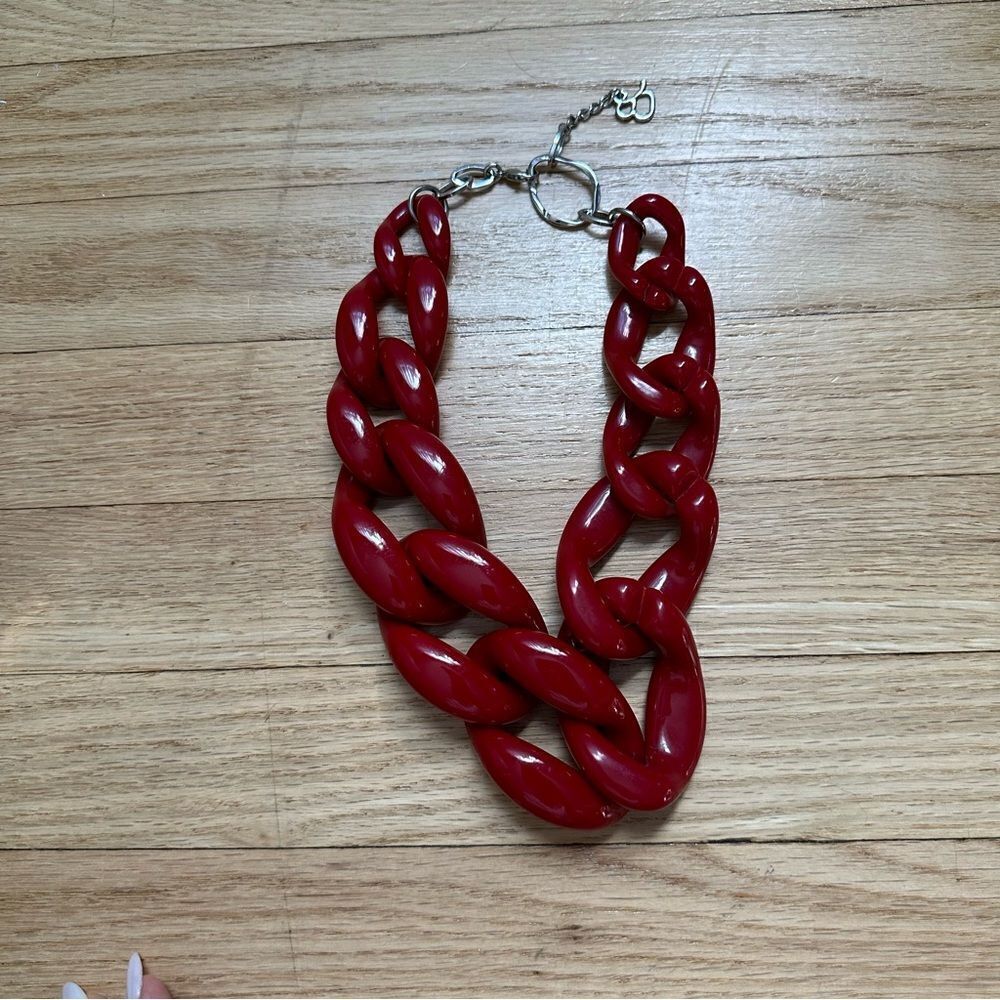 Diana Broussard Necklace Red - Picture 2 of 5